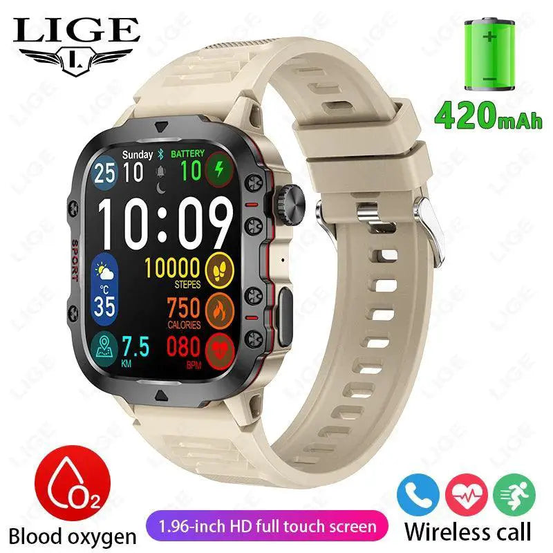 Voice Activated Fitness Smartwatch With AI Assistant Gear