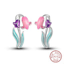 Sterling Silver Hope Rainbow Flower