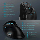 Seenda Vertical Wireless Mouse for Ergonomic Multi-device Use