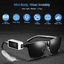 1080P Wearable Glasses Camera Pocket Body Cam With LCD