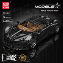 Mould King La Voiture Noire Building Blocks 4688