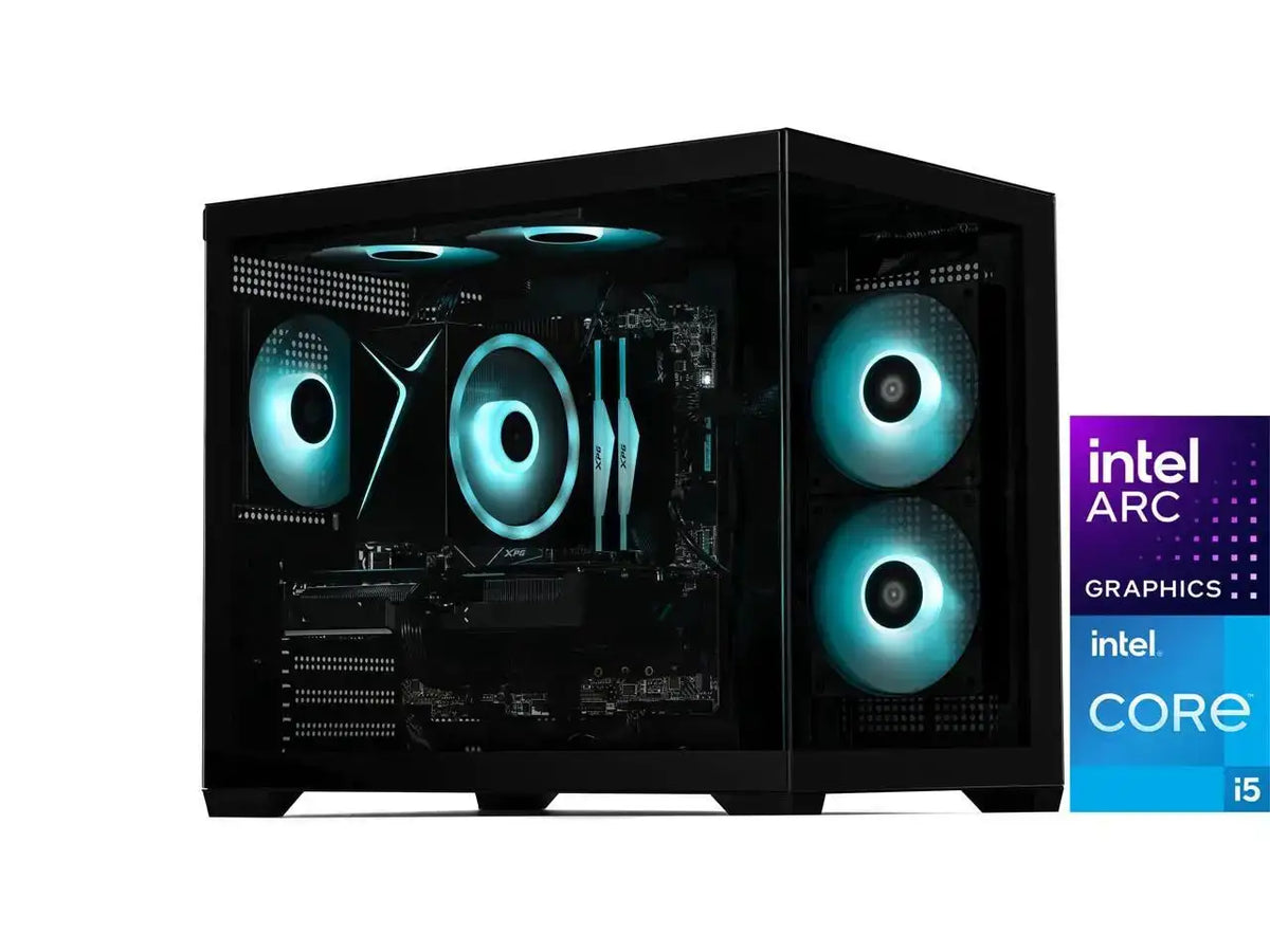 STORMCRAFT Gaming PC SIRIUS Intel Core Intel Arc OC ASROCK — product view 1