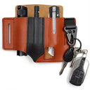 Tactical Leather Belt - Durable EDC Tool Holder