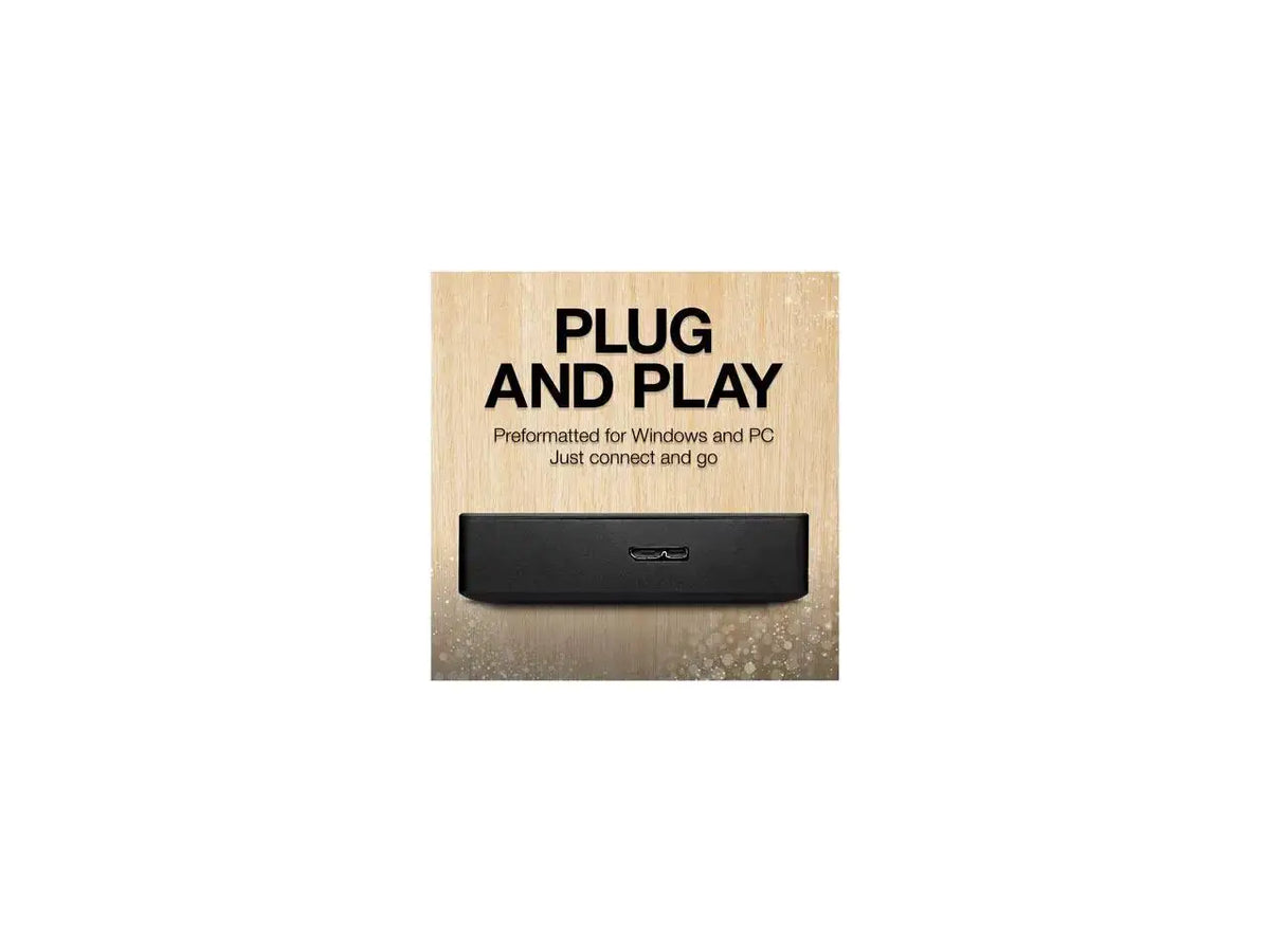 Seagate Portable External Hard Drive HDD Slim - USB for PC — product view 5