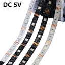 5V RGB LED Strip 5050 30 LEDs Per Meter Waterproof IP65 TV Backlight Hooks