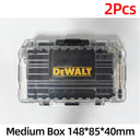 Drill Parts Storage Box Bit Holder Baffle Tough Case Storage