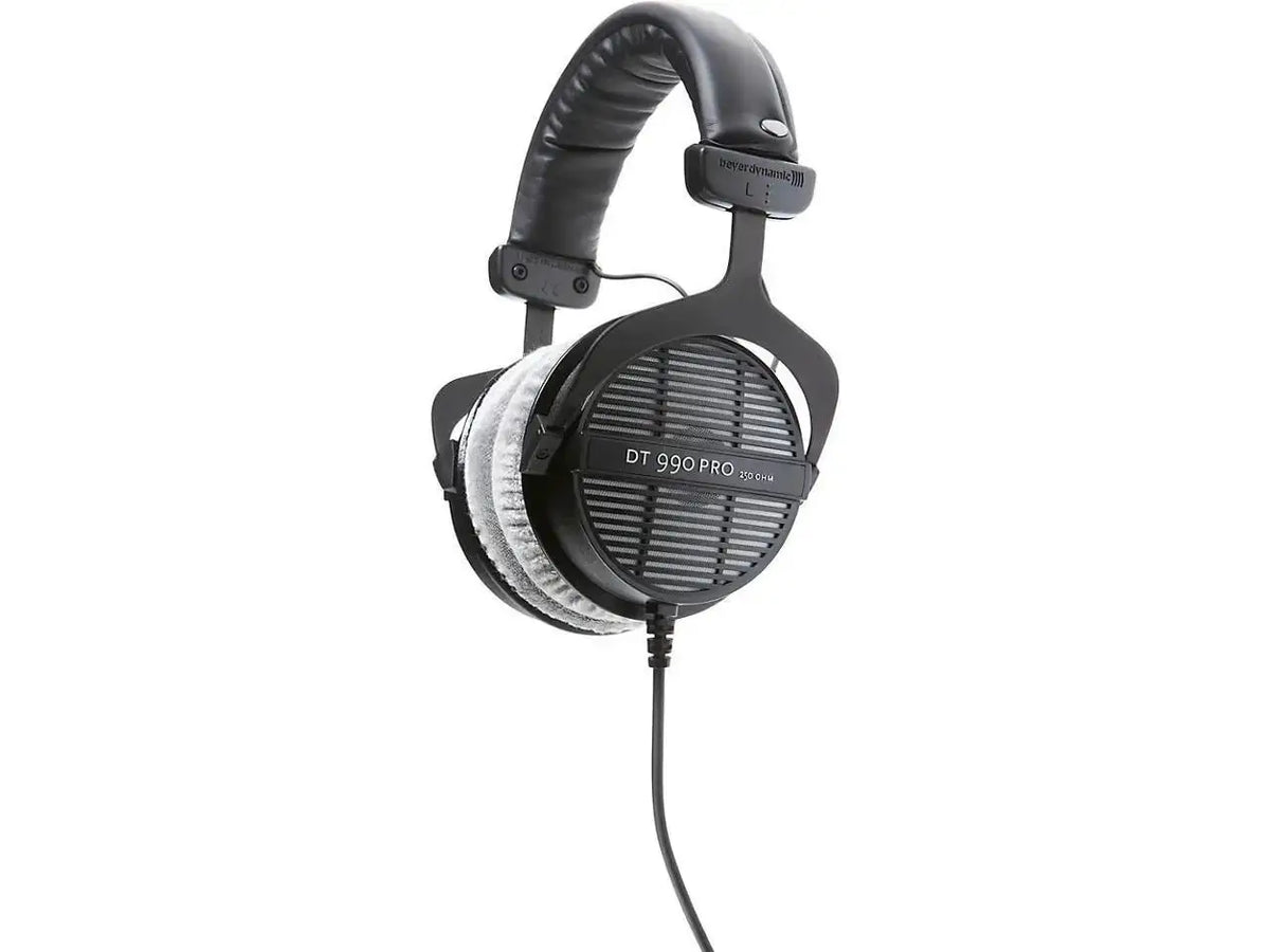 Beyerdynamic DT 990 Pro 250 Ohm Studio Headphones for Mixing, Mastering, and Editing (open-back)