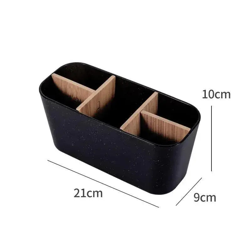 Eco Friendly Bamboo Toothbrush Organizer For Stylish Storage