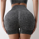 Seamless Yoga Shorts for Women High Waisted with Butt Lifting Scrunch Design