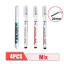 Long Head Waterproof Colorfast Ceramic Tile Metal Marking Pen