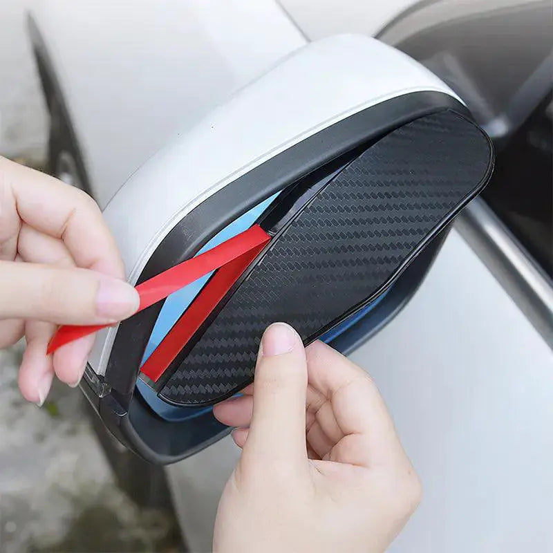 Car Rearview Mirror Rain Shield Set For Safer Driving