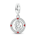 Sterling Silver Charm Family Love