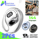 Real Time Translation Headset With 144 Languages Bluetooth 5.4 For Meetings