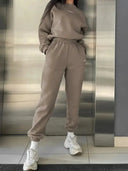 Cozy Women Tracksuit Set for Casual Wear