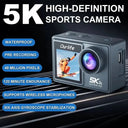 Clear 5K Action Camera for Adventure