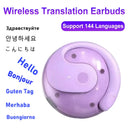 AI Real Time Language Translation Earphones 144 Languages Travel Ready