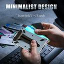 RFID Blocking Aluminum Wallet for Men