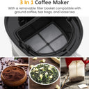 Portable Cold Brew Coffee Maker, Quick Iced Coffee & Tea