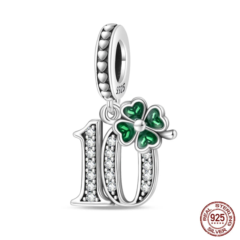 100 Sterling Silver Four Leaf Clover