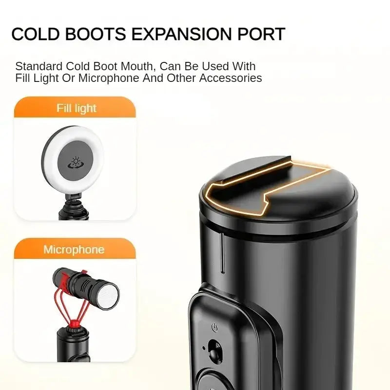 Selfie Stick 1.83m Aluminum Tripod With Bluetooth Remote