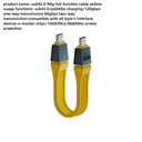 Fast 240W Thunderbolt 5 Usb-C Cable