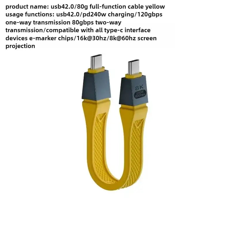 Fast 240W Thunderbolt 5 Usb-C Cable — product view 7