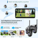 Smart Outdoor PTZ Cam for Home Security