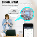 Smart WiFi Plug with Voice Control, Energy Monitoring