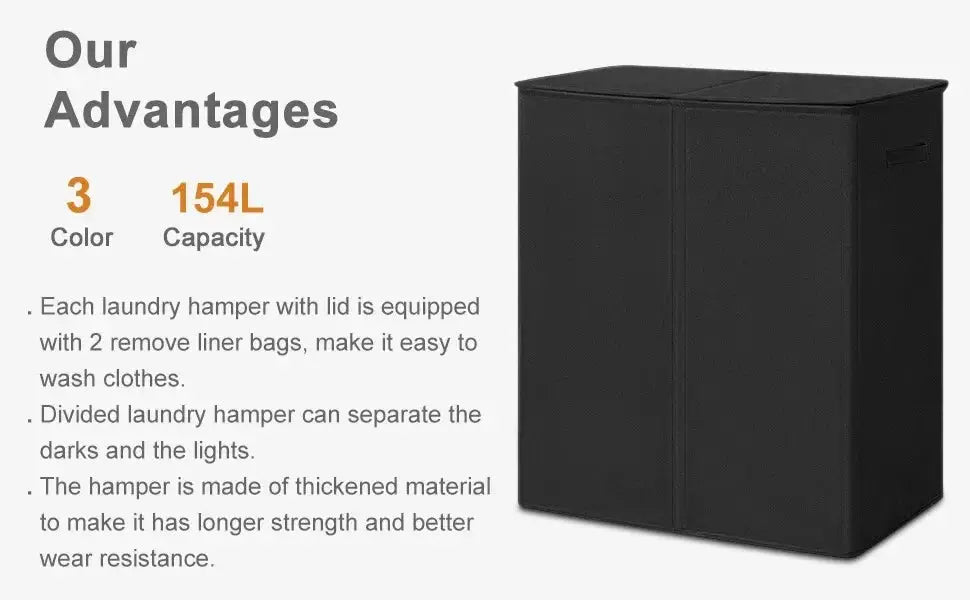 Wowlive Laundry Hamper for Home — product view 13
