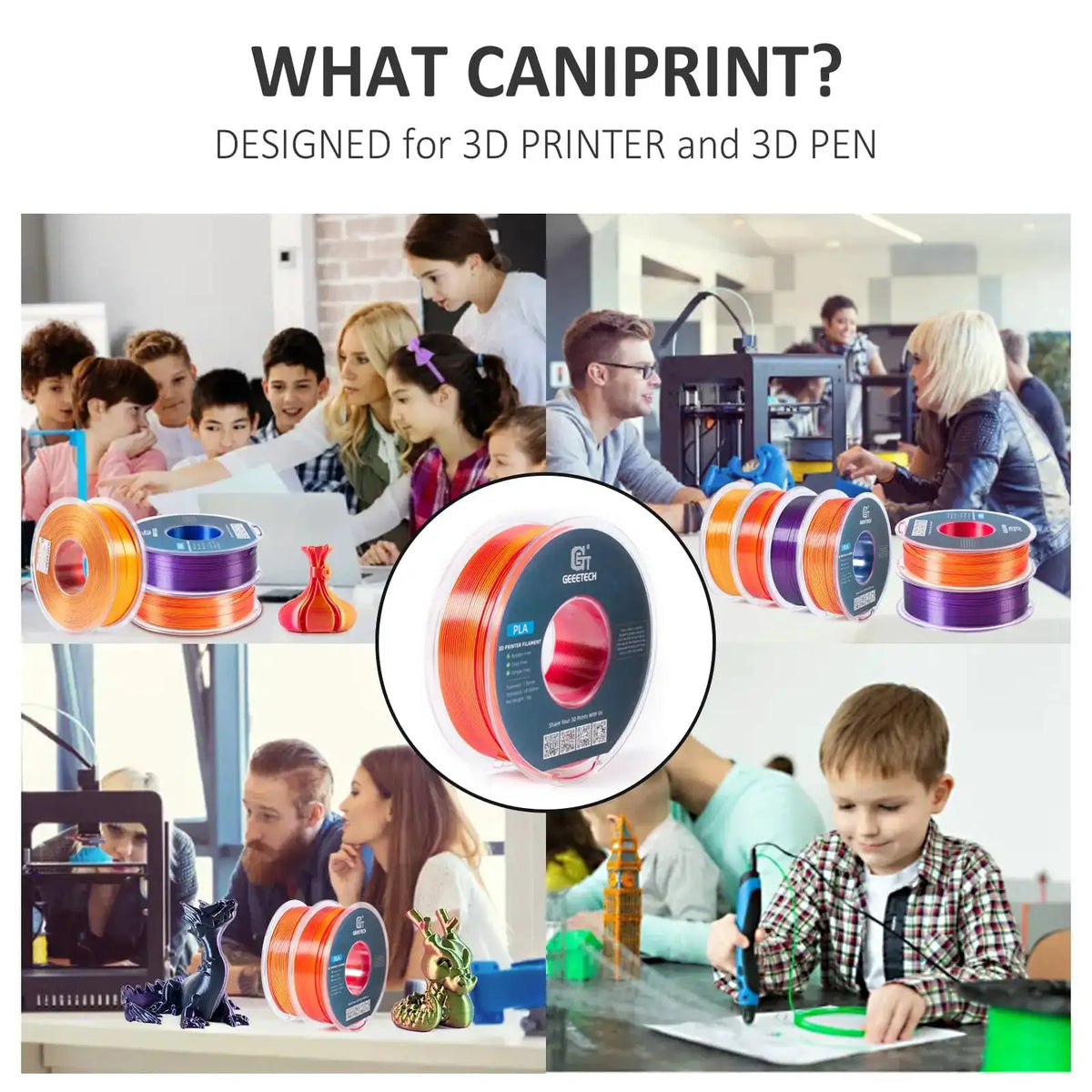 Geeetech Silk PLA Roll — product view 6