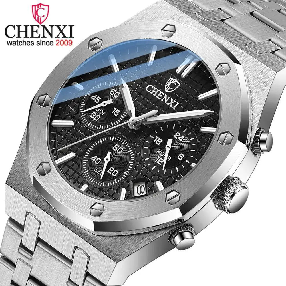 Chenxi Men's Quartz Watch Elegant Timepiece for Men Style