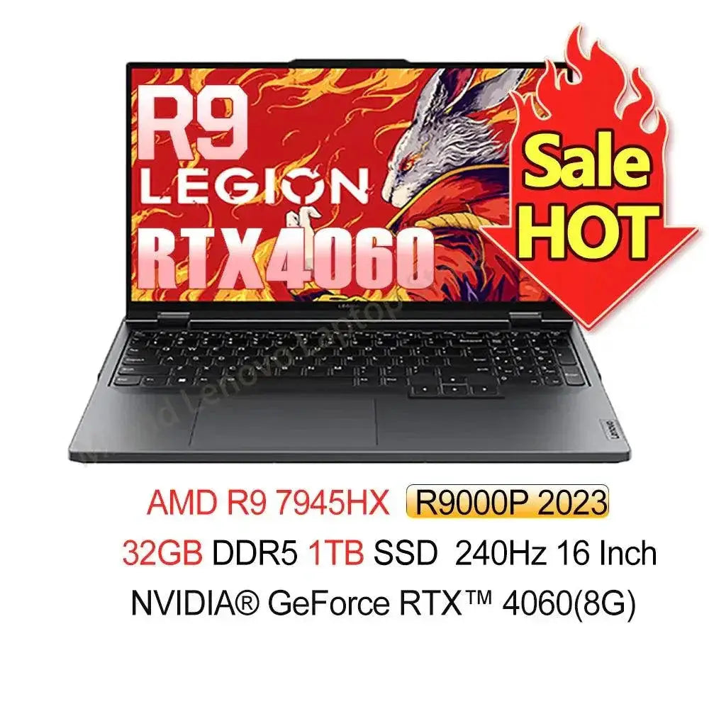 Legion Gaming Laptop Ultimate Powerhouse With AMD 16 Cores