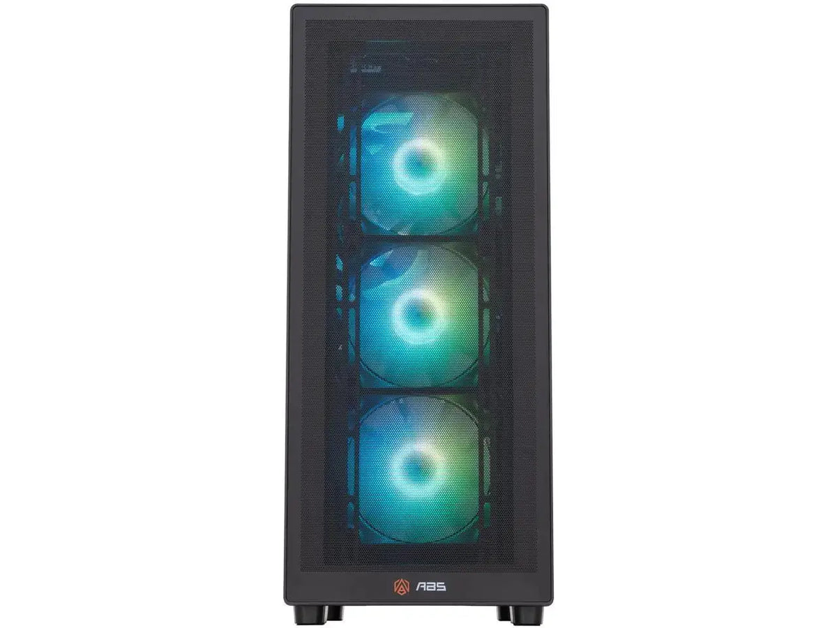ABS Stratos II Aqua Prebuilt Gaming PC - Windows 11 - Intel Core i9-14900KF - GeForce RTX 5070 Ti 16GB - DLSS 4 - 32GB DDR5 - 2TB NVMe SSD
