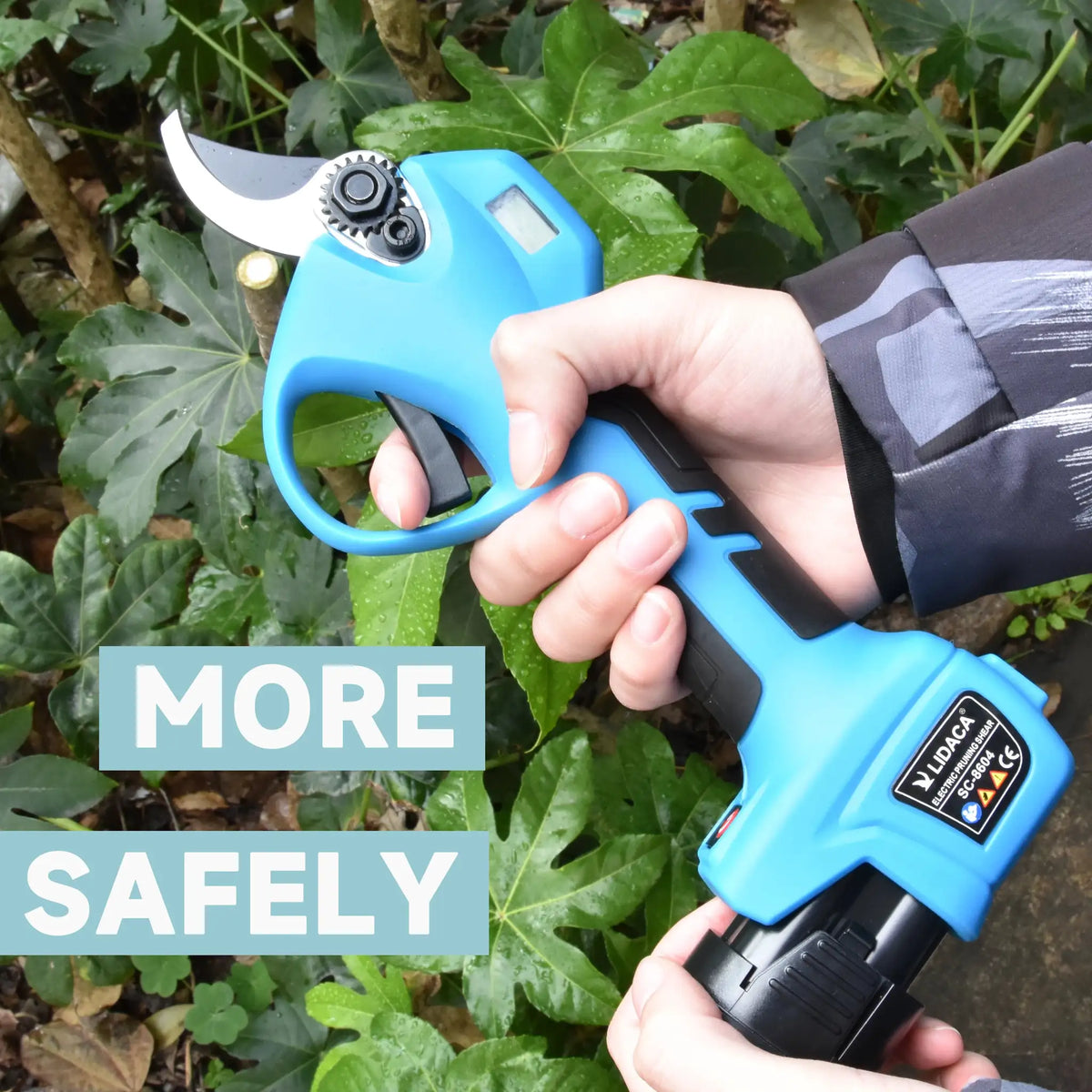 OLOEY Cordless Electric Pruning Shears Capacity — product view 11