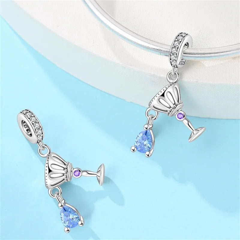 Sterling Silver Chameleon Blue Whale