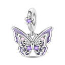 Sterling Silver Charm Beads Glowing