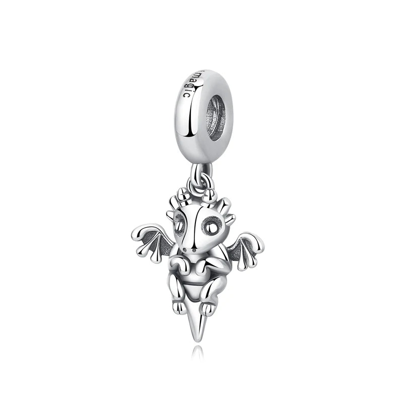 Sterling Silver Charm Beads Wizard
