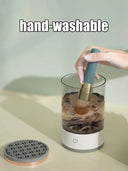 Makeup Brush Cleaner Is An Automatic Rotating Brush Cleaner