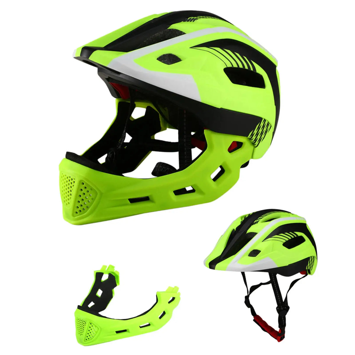 Kids Detachable Full Face Bike Helmet — product view 20