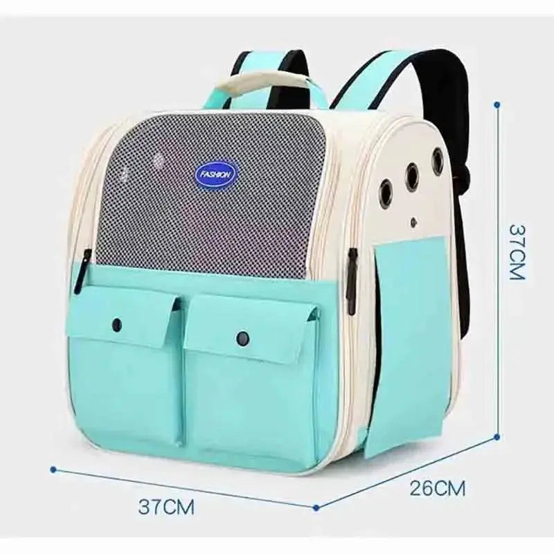 PawTrail Cat Carrier Backpack Pro Ventilated Outdoor Travel
