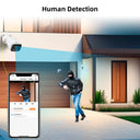 KERUI POE NVR Kit HD Waterproof Surveillance Camera System with