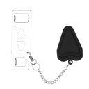 Portable Door Lock - No Drill Travel Security