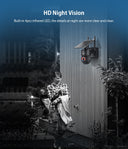 INQMEGA Mini WIFI HD Solar Camera Mobile Tracking Security Cam