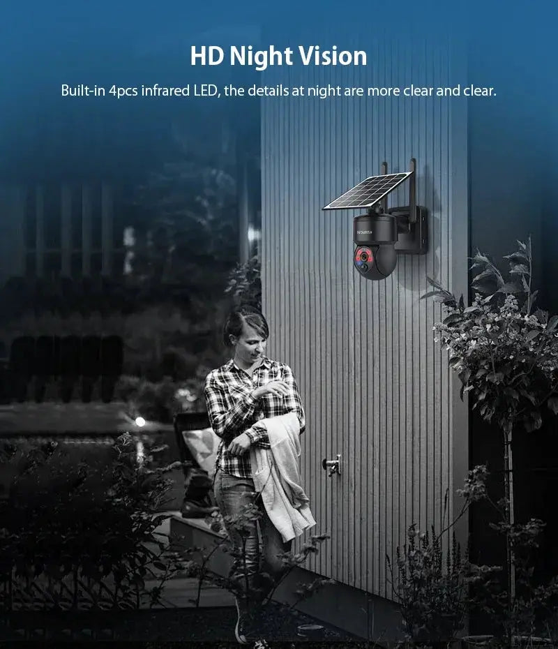 Remote Monitoring Solar Camera Outdoors — product view 12