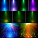 Mini 5IN1 RGB LED Stage Light With Remote Control