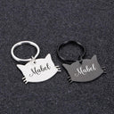 Personalized Stainless Steel Pet Tag with Free Engraving