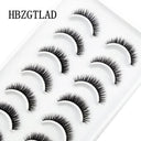 Glamorous Handmade 3D Mink Crisscross Eyelashes 10 Pairs