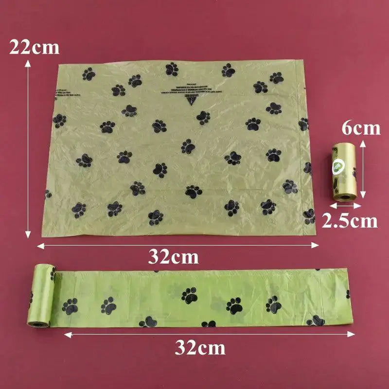 Eco Friendly Biodegradable Pet Waste Bags With Dispenser