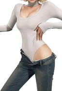 All-Day Comfort U-Neck Top for Office