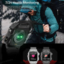 Military Smart Watch - Rugged Outdoor Use GPS